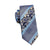 Gold & Navy Blue Paisley with Crosshatch Stripes Tie Complete Set - Modern Mister