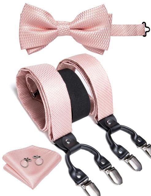 4pc Bowtie & Suspenders Sets