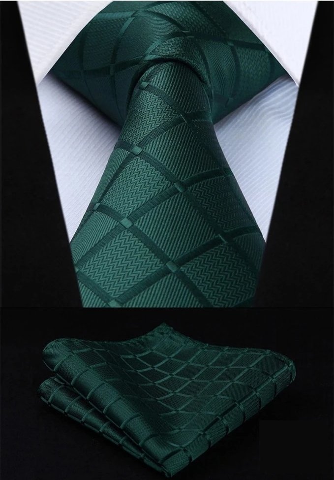 Forest Green Ties, Bowties & Accessories