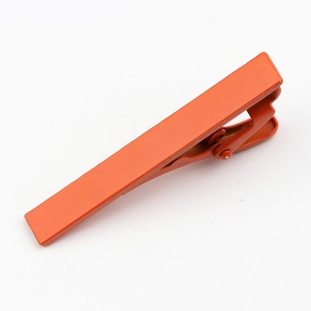 Orange Tie Clip - Modern Mister