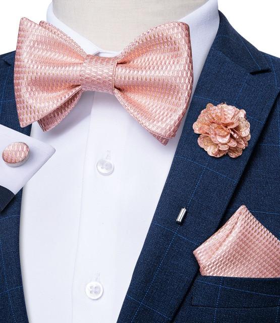 rose-pink-matching-bowtie-set-