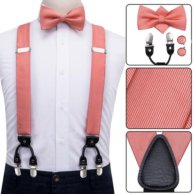 Salmon colored bow tie discount