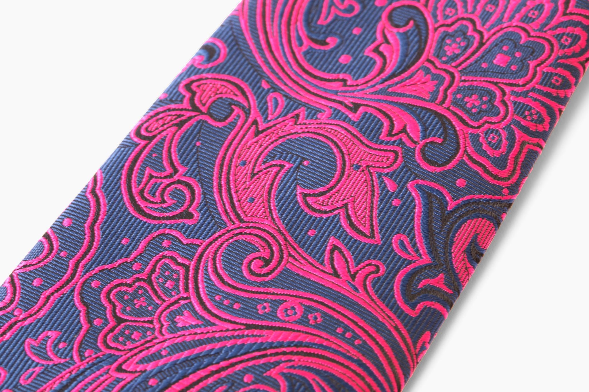 Two Paisley Fabrics Tie